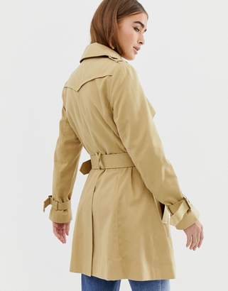 ASOS DESIGN Petite trench coat