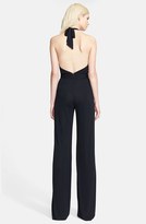 Thumbnail for your product : Versace Crepe Jersey Halter Jumpsuit