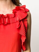 Thumbnail for your product : P.A.R.O.S.H. Ruffle-Neck Gown
