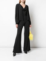 Thumbnail for your product : Natori High-Waisted Flared Trousers