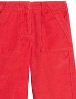 Thumbnail for your product : Burberry Kids TEEN Corduroy Wide-leg Trousers