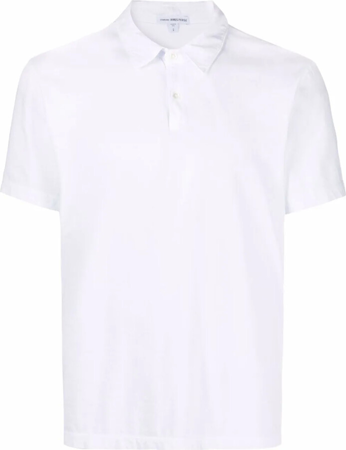 James Perse Short-Sleeved Cotton Polo Shirt