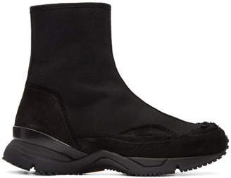Damir Doma Black Fitzgerald High-Top Sneakers