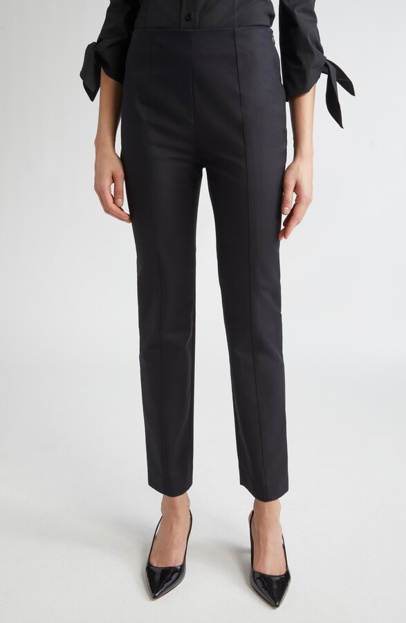 Carolina Herrera Emilie Slim Leg Pants