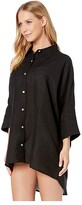 Thumbnail for your product : Seafolly Lightweight Linen Blend Shirt Cover-Up