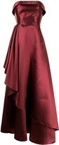 Thumbnail for your product : Sachin + Babi Blair flared satin gown