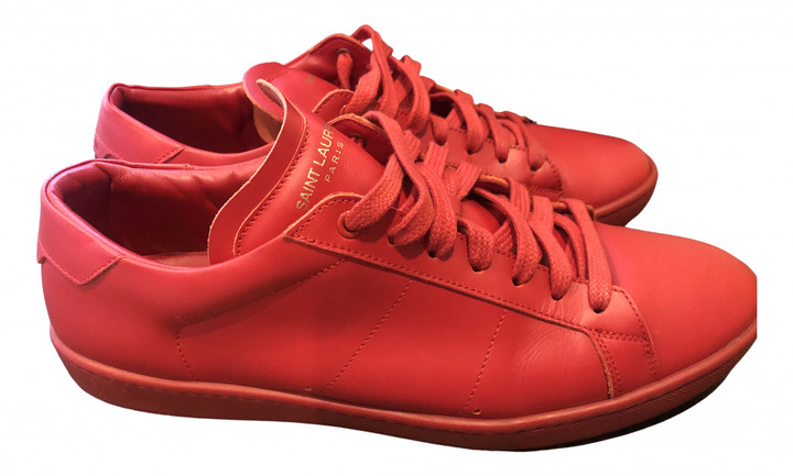 saint laurent red shoes