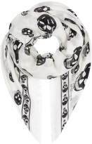 Thumbnail for your product : Alexander McQueen Skull Pashmina