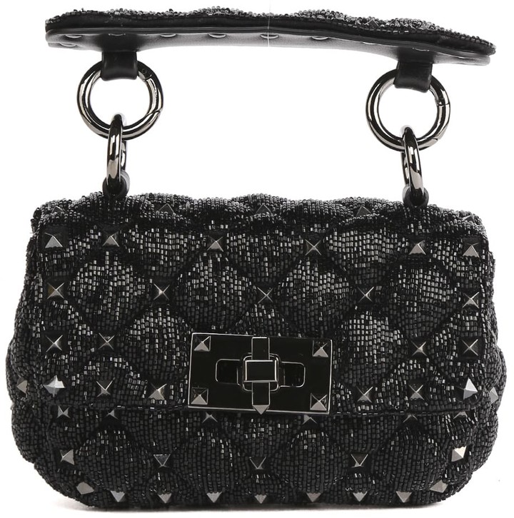 Valentino Garavani Rockstud Spike Micro Leather Bag ShopStyle