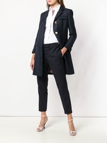 Thumbnail for your product : Thom Browne Sateen 4-Bar Chesterfield Overcoat