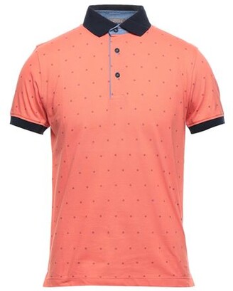 salmon colored polo