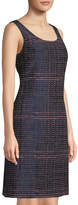 Thumbnail for your product : Oscar de la Renta Sleeveless Tweed-Jacquard Shift Dress