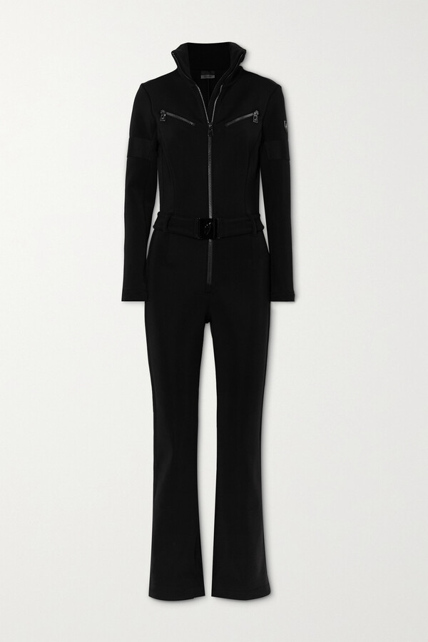 Toni Sailer Lotta Belted Ski Suit - Black - ShopStyle Activewear