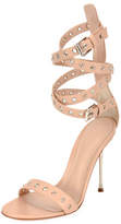 Thumbnail for your product : Gianvito Rossi Grommet Ankle-Wrap 105mm Sandal