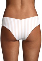 Thumbnail for your product : WeWoreWhat Delilah Striped Bikini Bottom