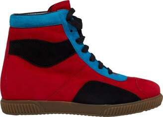 turquoise prada sneakers