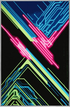 Fluorescent Echo Rug
