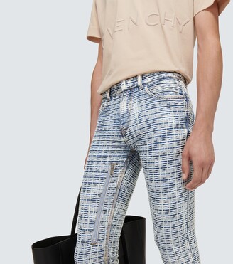 Givenchy 4G jacquard slim jeans