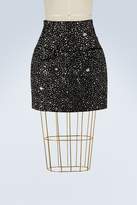 Rhinestone mini skirt 