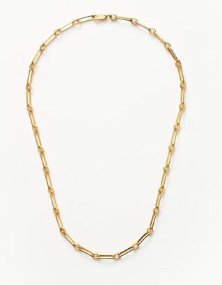Aegis Chain Necklace 18ct Gold Plated