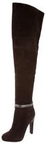 Thumbnail for your product : Fendi Suede Over-The-Knee Boots