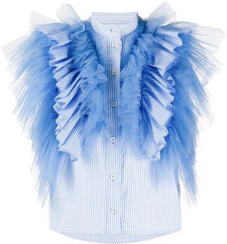 Viktor & Rolf Wings of Love striped blouse