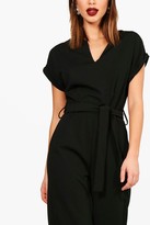 Thumbnail for your product : boohoo Tailored Wide Leg Jumpsuit