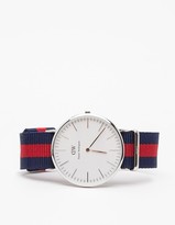 Thumbnail for your product : Daniel Wellington Classic Oxford in Silver