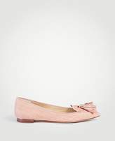 Thumbnail for your product : Ann Taylor Ivana Straw Tassel Flats