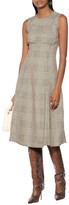 Thumbnail for your product : Polo Ralph Lauren Checked cotton and linen dress