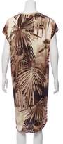 Thumbnail for your product : Jean Paul Gaultier Soleil V-Neck Patterned Dress