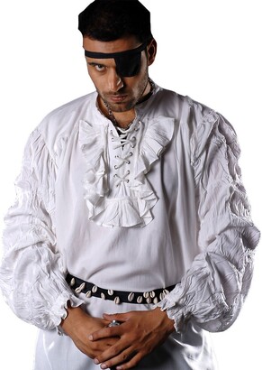 Mens Pirate Shirt | ShopStyle UK