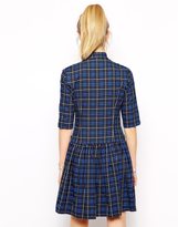 Thumbnail for your product : Love Moschino Tartan Dress with Buttons