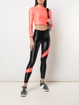 Thumbnail for your product : Koral Pista Infinity contrasting-stripe leggings