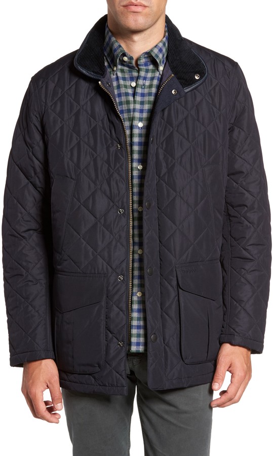 Barbour Devon Quilted Water-Resistant Jacket - ShopStyle