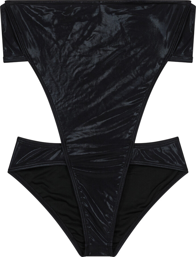 God Save Queens Stella Monokini Black