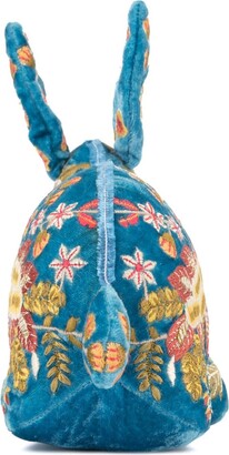 Anke Drechsel Embroidered Rabbit Ornament