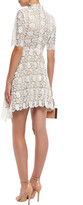 Thumbnail for your product : Catherine Deane Jeanne Fluted Guipure Lace Mini Dress