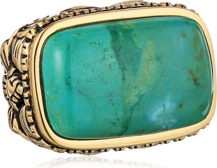 Barse Jubilee Turquoise Oval Ring