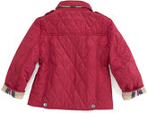 Thumbnail for your product : Burberry Diamond Quilted Jacket, Fritillary Pink