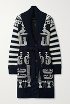 Thumbnail for your product : Etro Wool And Cotton-blend Jacquard Cardigan