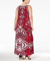 Thumbnail for your product : INC International Concepts Plus Size Printed Maxi Dress, Only at Macy's