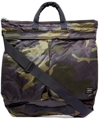Porter-Yoshida & Co Counter Shade Camouflage-print Tote Bag - Khaki Multi