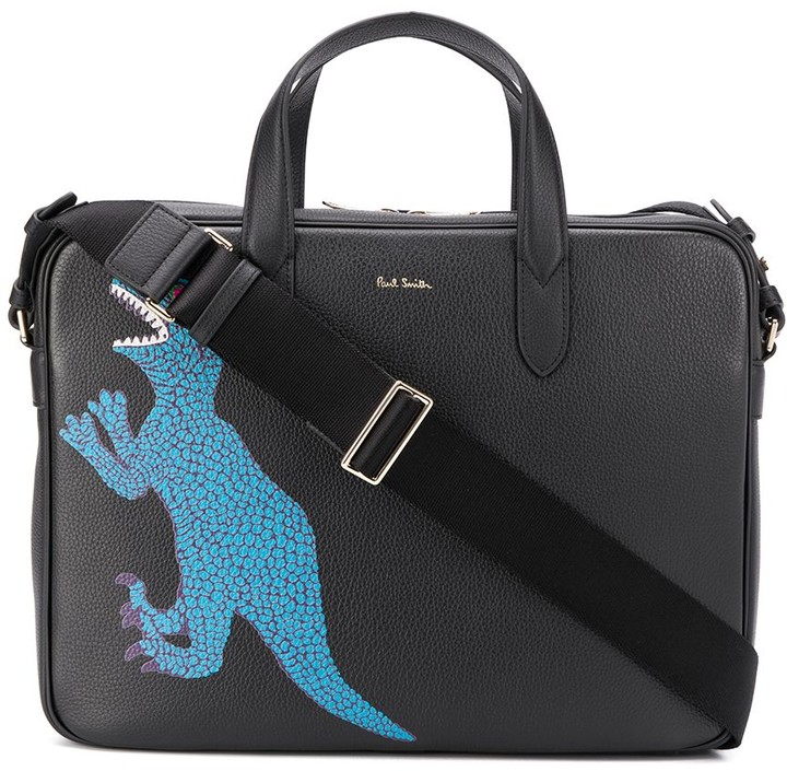 Paul Smith Dinosaur Print Laptop Bag - ShopStyle