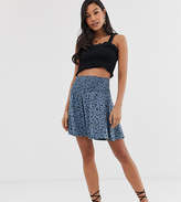 Thumbnail for your product : Ichi leopard print pleated skirt