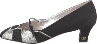 Valentino Colorblock Pattern Pumps