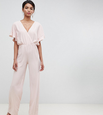 coast savanna cape sleeve jumpsuit