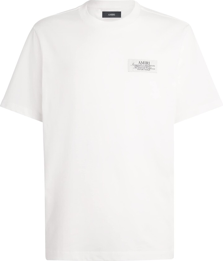 Amiri Cotton Spirit Logo T-Shirt