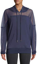 Thumbnail for your product : Onzie Long-Sleeve Mesh Hoodie