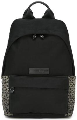 McQ cheetah print classic backpack